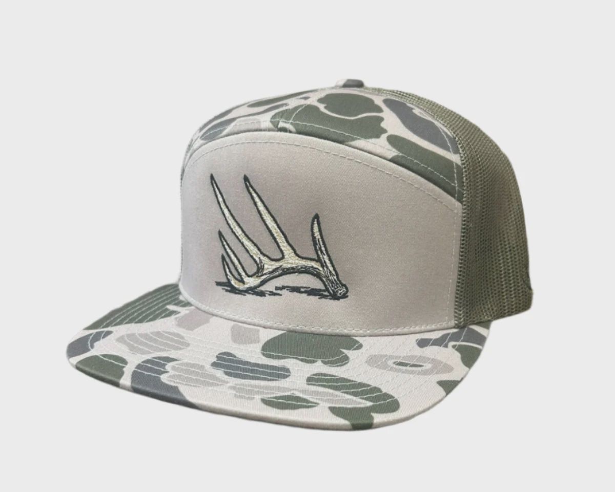 7 Panel Marsh Duck Camo Hat