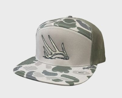 7 Panel Marsh Duck Camo Hat