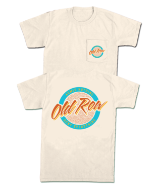 Circle Logo SS Pocket Tee-Ivory