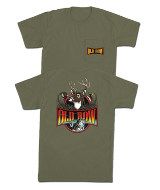 Old Row Sportsman SS Pocket Tee-Sage