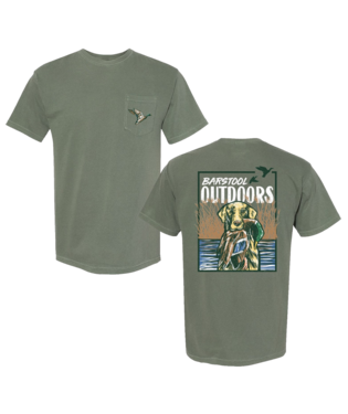 BSO Outdoors Duck Hunt SS Pocket Tee-Green