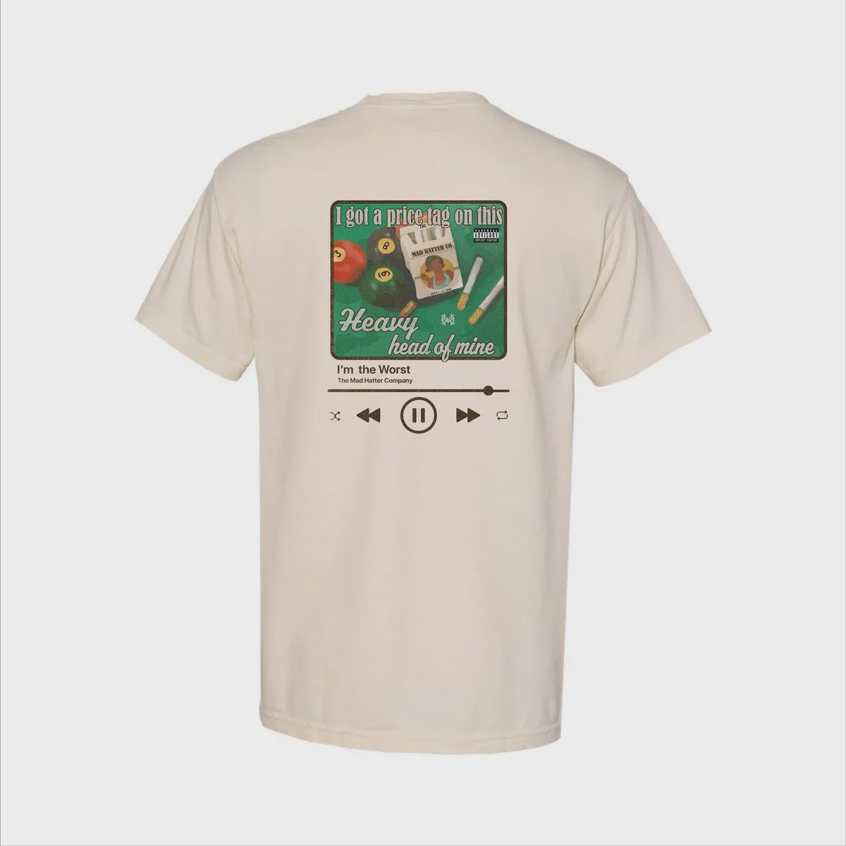 Heavy head of Mine SS T-Shirt