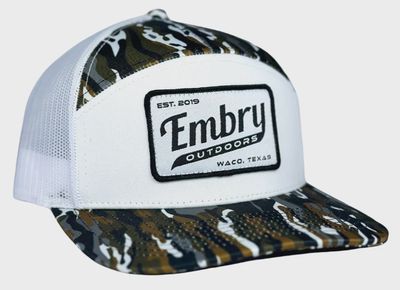 Ranch Camo Retro 7-Panel Hat