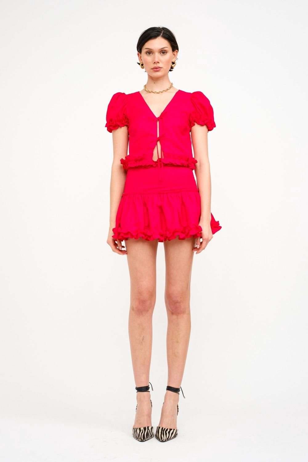 Natalia Front Tie Top