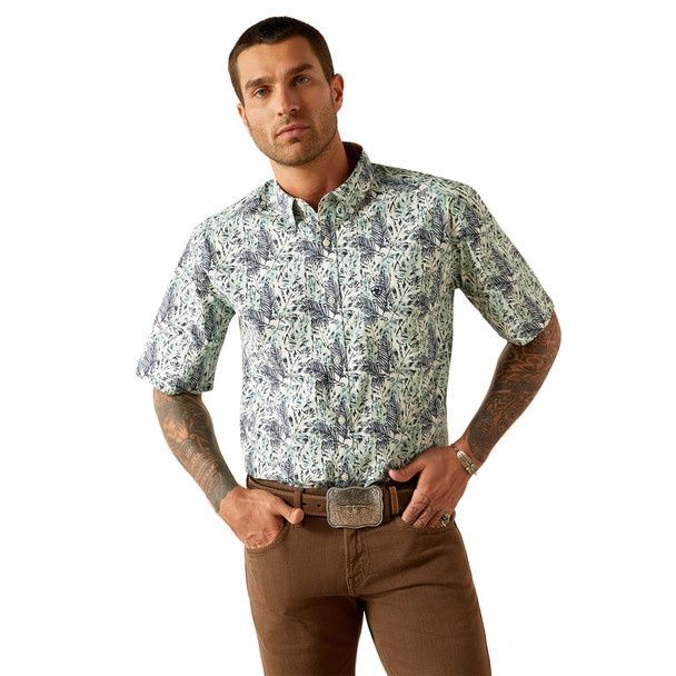 Men&#39;s Cyrus Short Sleeve Button Down Shirt