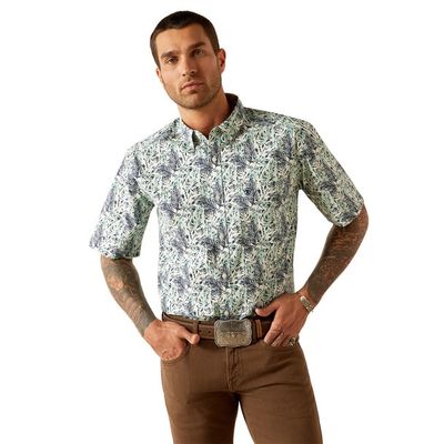 Men&#39;s Cyrus Short Sleeve Button Down Shirt