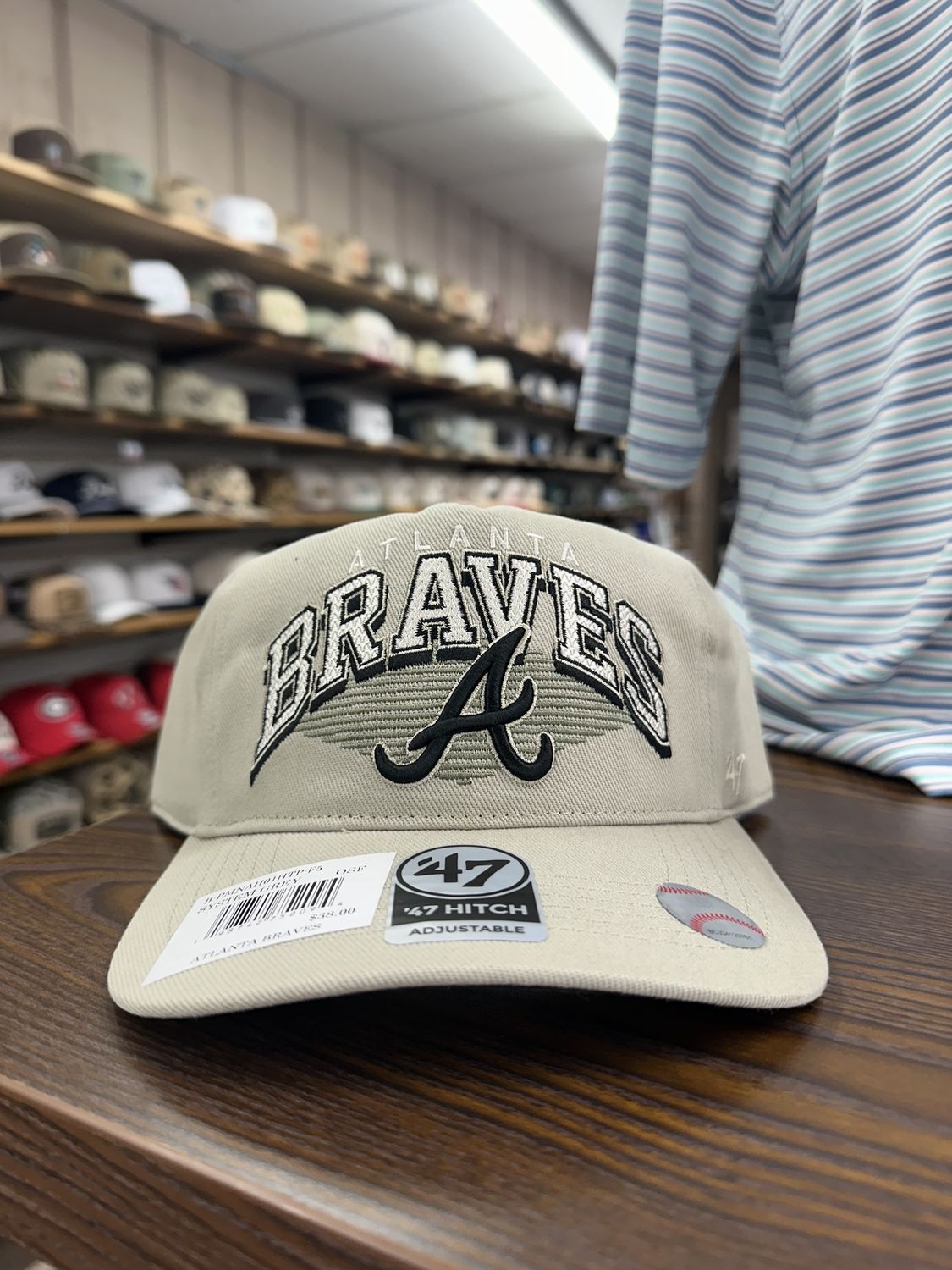 Atlanta Braves System Grey Pomona 47 Hitch Hat