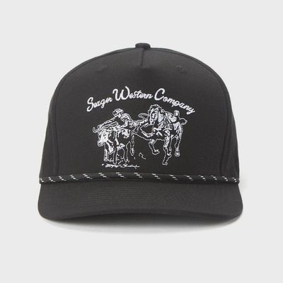 Los Rios Canvas Hat - Black