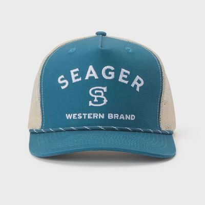 Branded Trucker Hat - Blue