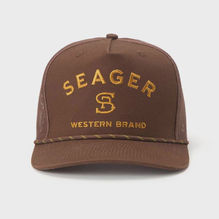 Branded Trucker Hat - Brown