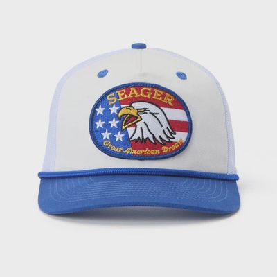 Great American Dream Trucker Hat - White/Navy