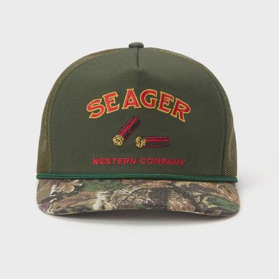 Gone Huntin&#39; Trucker Hat - Green/Camo