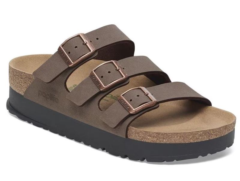 Florida III Flex Platform Vegan Sandal - Mocha