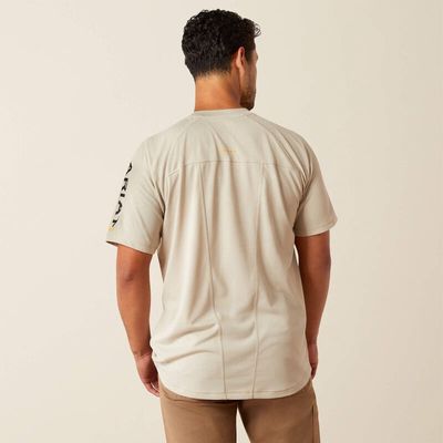 Men&#39;s Rebar Heat Fighter SS T-Shirt - Island Fossil