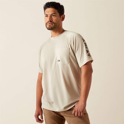 Men&#39;s Rebar Heat Fighter SS T-Shirt - Island Fossil