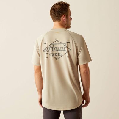 Rebar Heat Fighter Wired SS Tshirt - Fossil