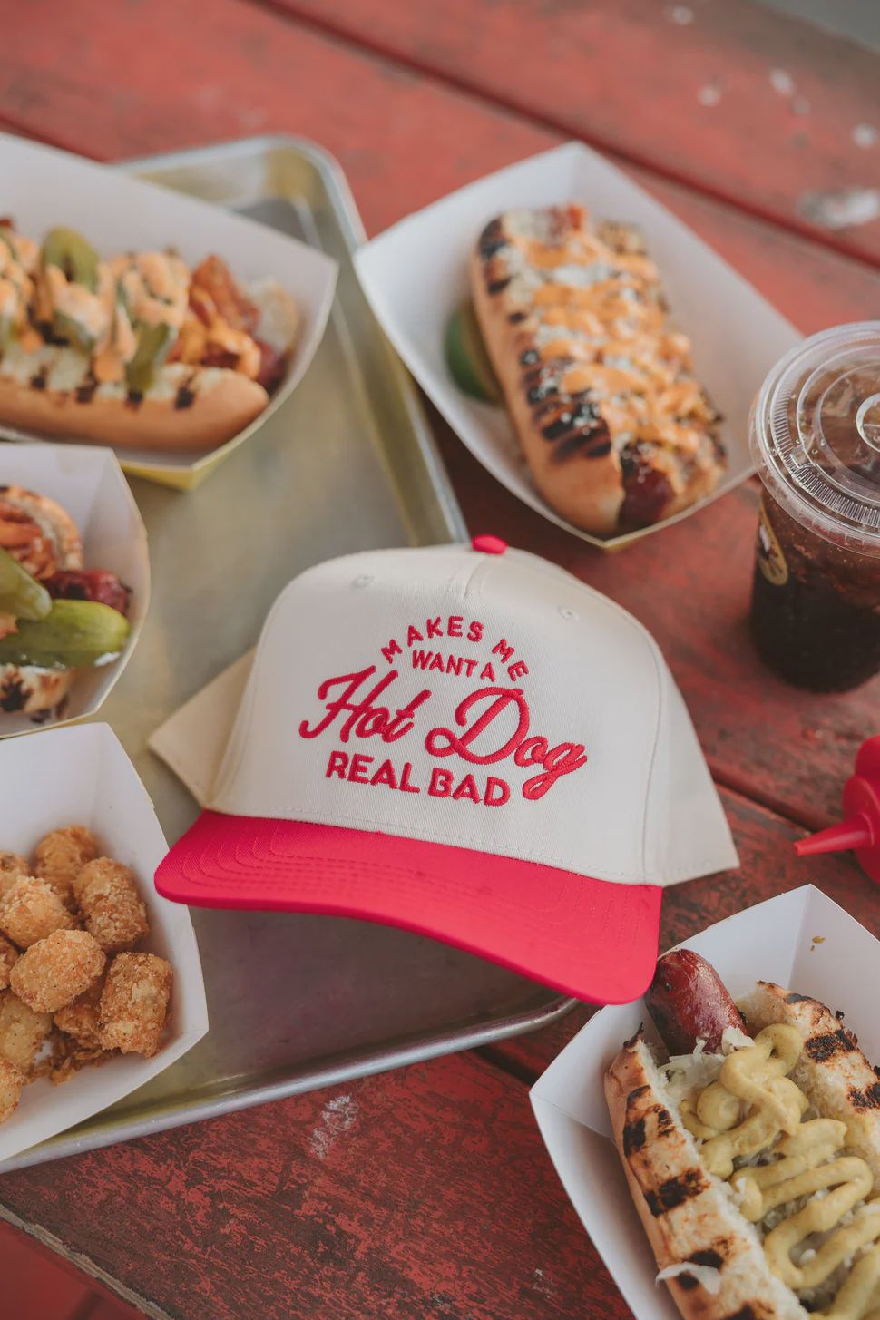 Makes Me Want A Hot Dog Trucker Hat