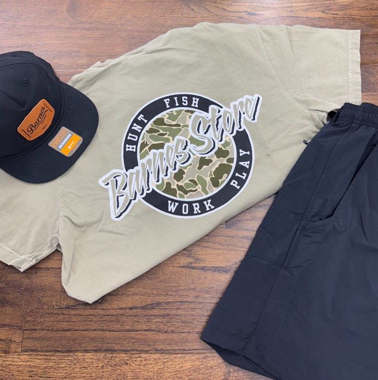 Old School Camo Logo Short Sleeve Tee