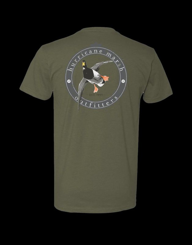 Red Leg Military Green T-Shirt