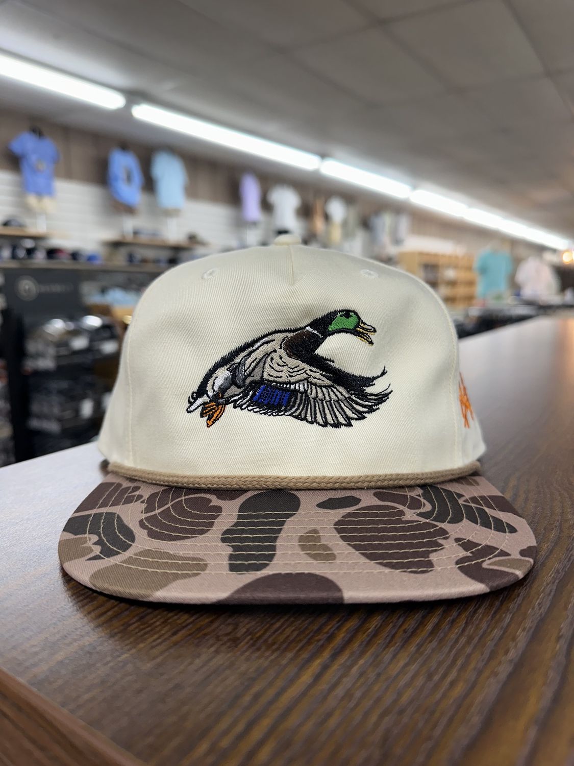 MHC Mallard Rope Hat - Duck Camo/Natural