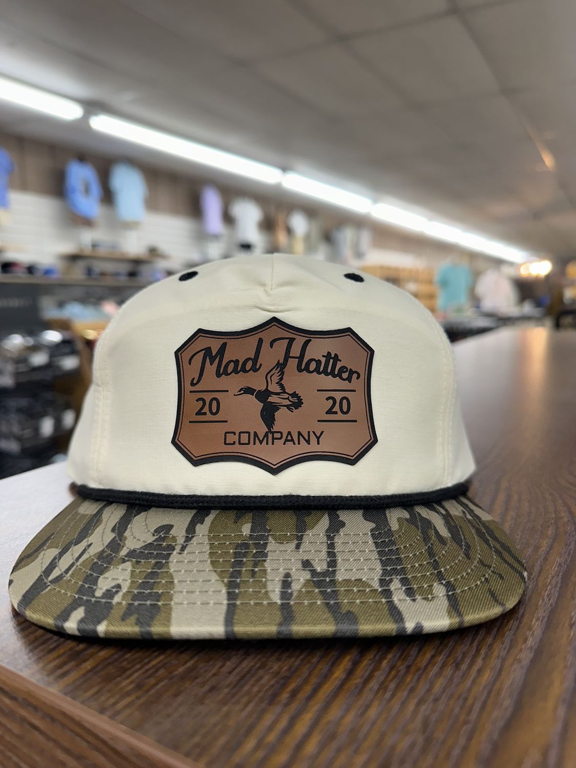 MHC Duck Leather Patch Rope Hat - Bottomland/Natural