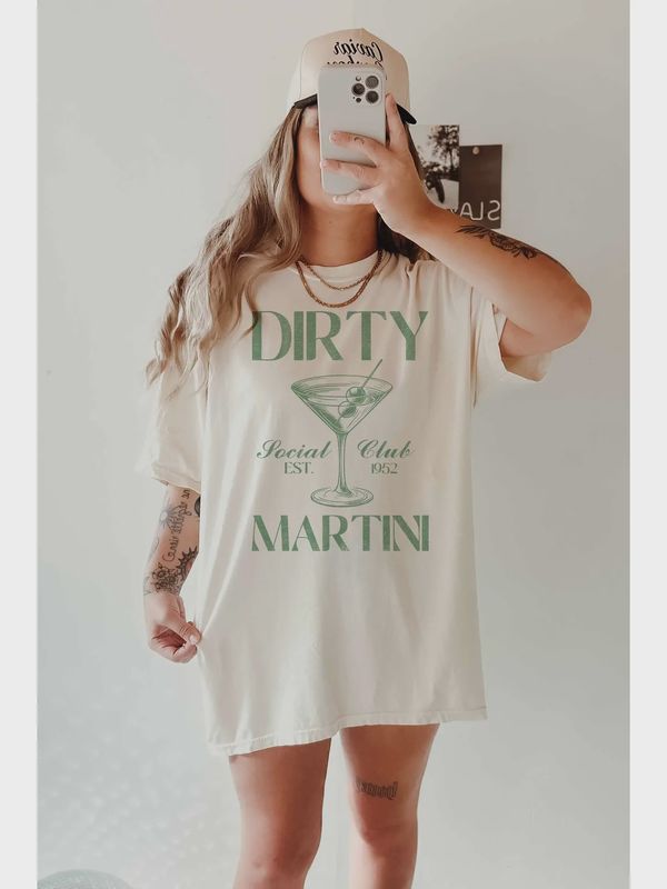 Dirty Martini Short Sleeve Graphic Tee