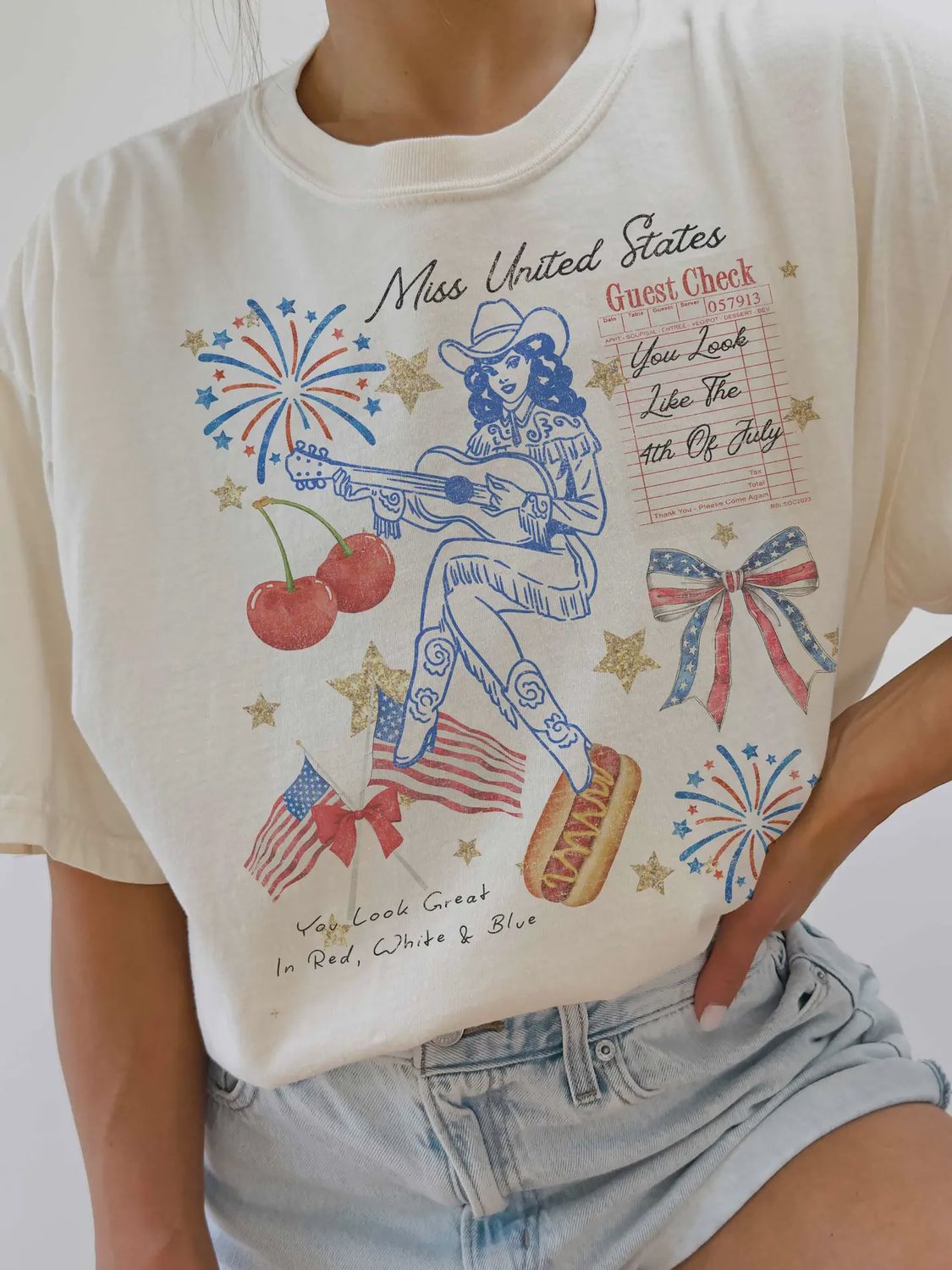 Miss United States Short Sleeve Graphic Tee