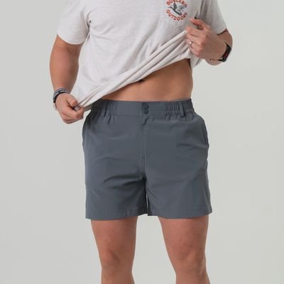 5.5&quot; Everyday Short - River Rock Grey