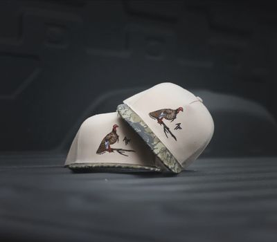 Roosted Trucker Hat - Khaki Treestand Camo