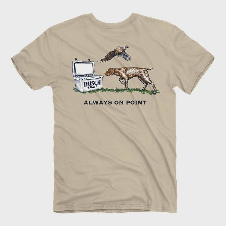 Busch Always On Point Short Sleeve Tee