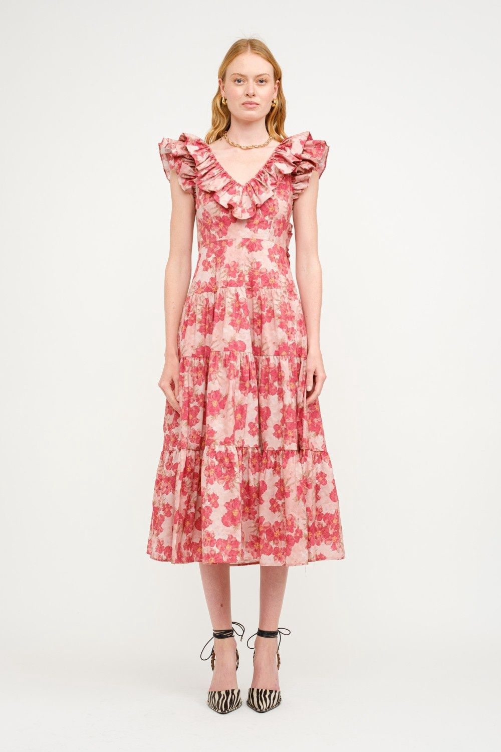 Hadley Floral Midi Dress