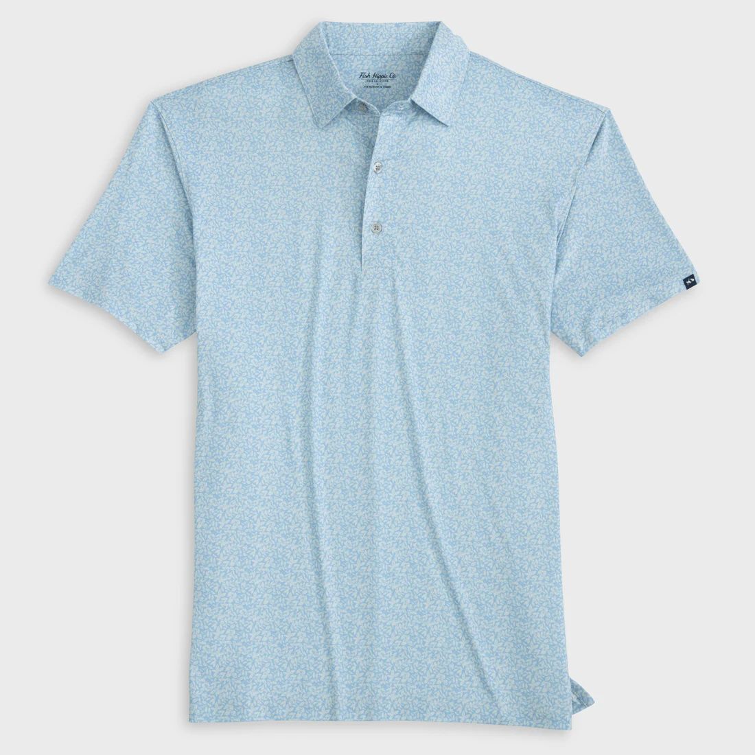 Cantina Performance Polo, Color: Basin Blue, Size: MED