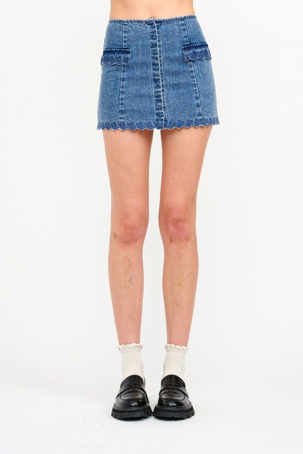 Jaelynn Denim Skirt