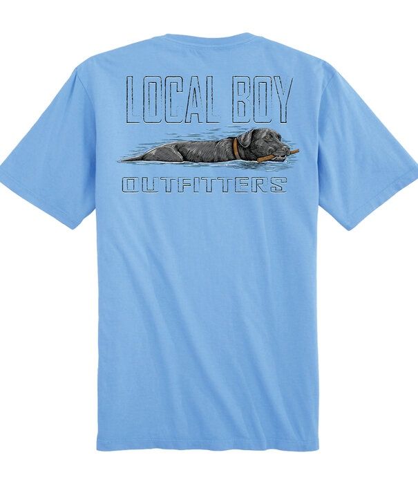 Youth Fetch Black Lab Short Sleeve Tee