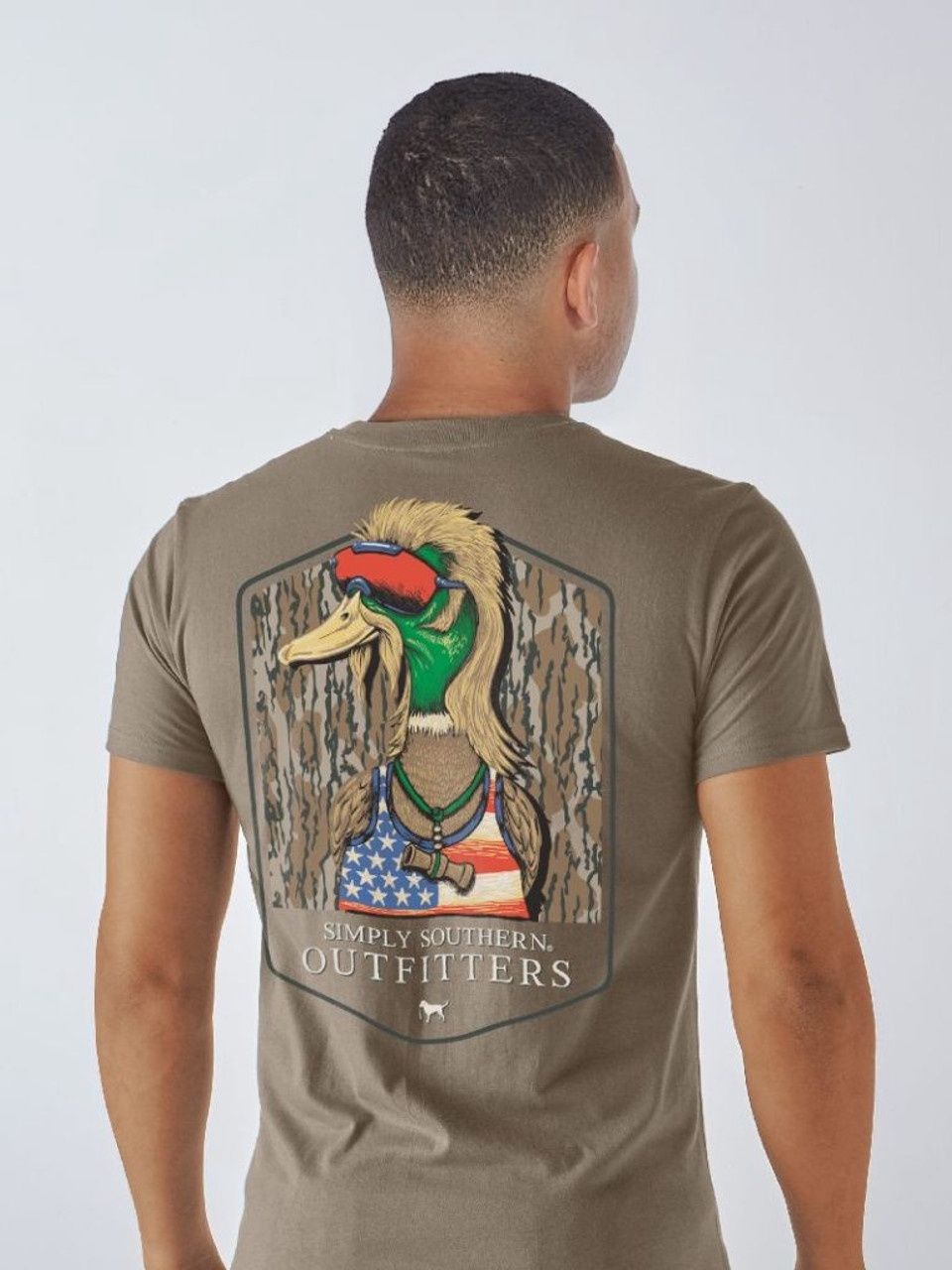 Men&#39;s Tree Duck Short Sleeve T-Shirt