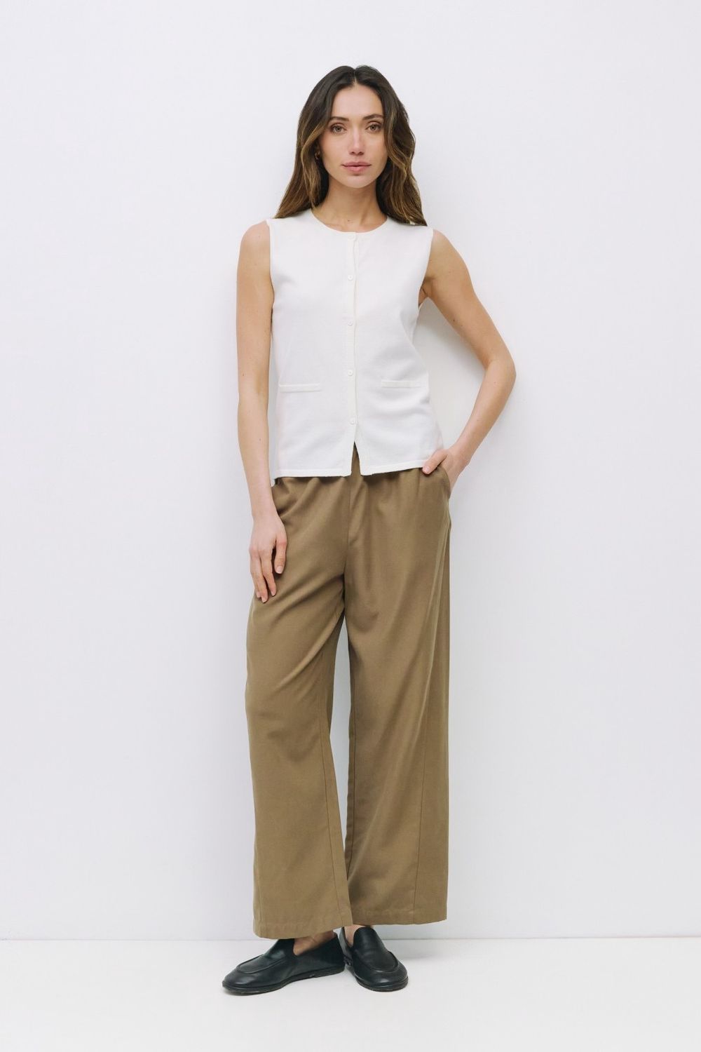 The Dominique Sleeveless Top