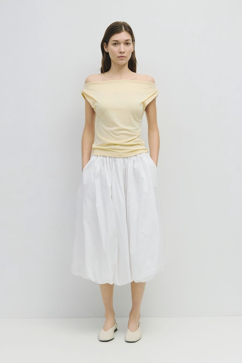 The Bella Bubble Midi Skirt