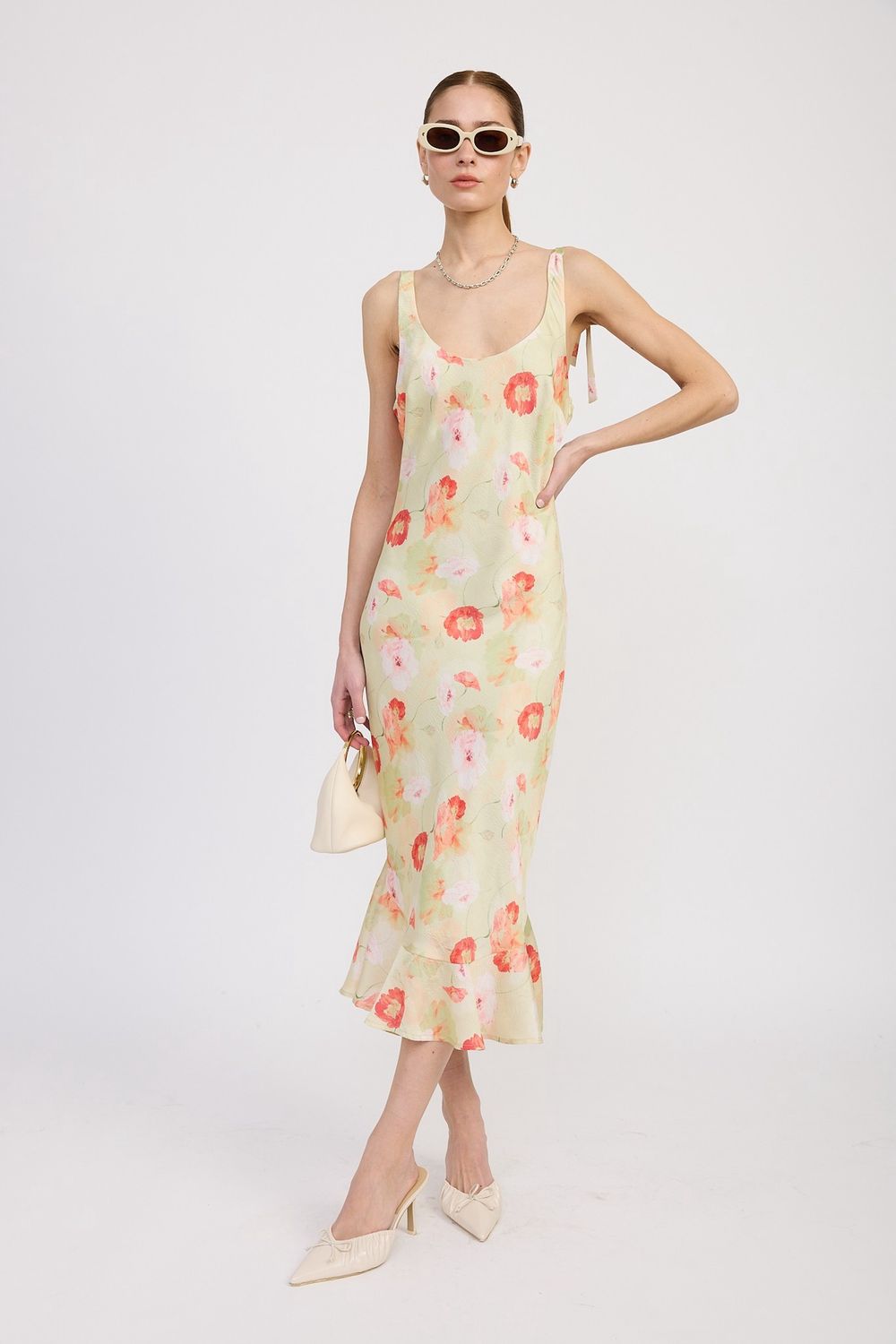 Trust Me Floral Midi Dress