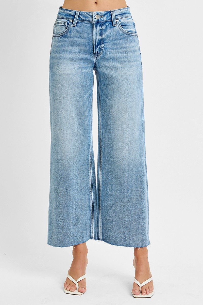 The Jana Wide Leg High-Waisted Jean