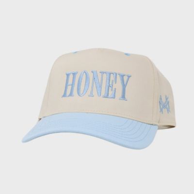 Honey Trucker Hat - Powder Blue/Natural