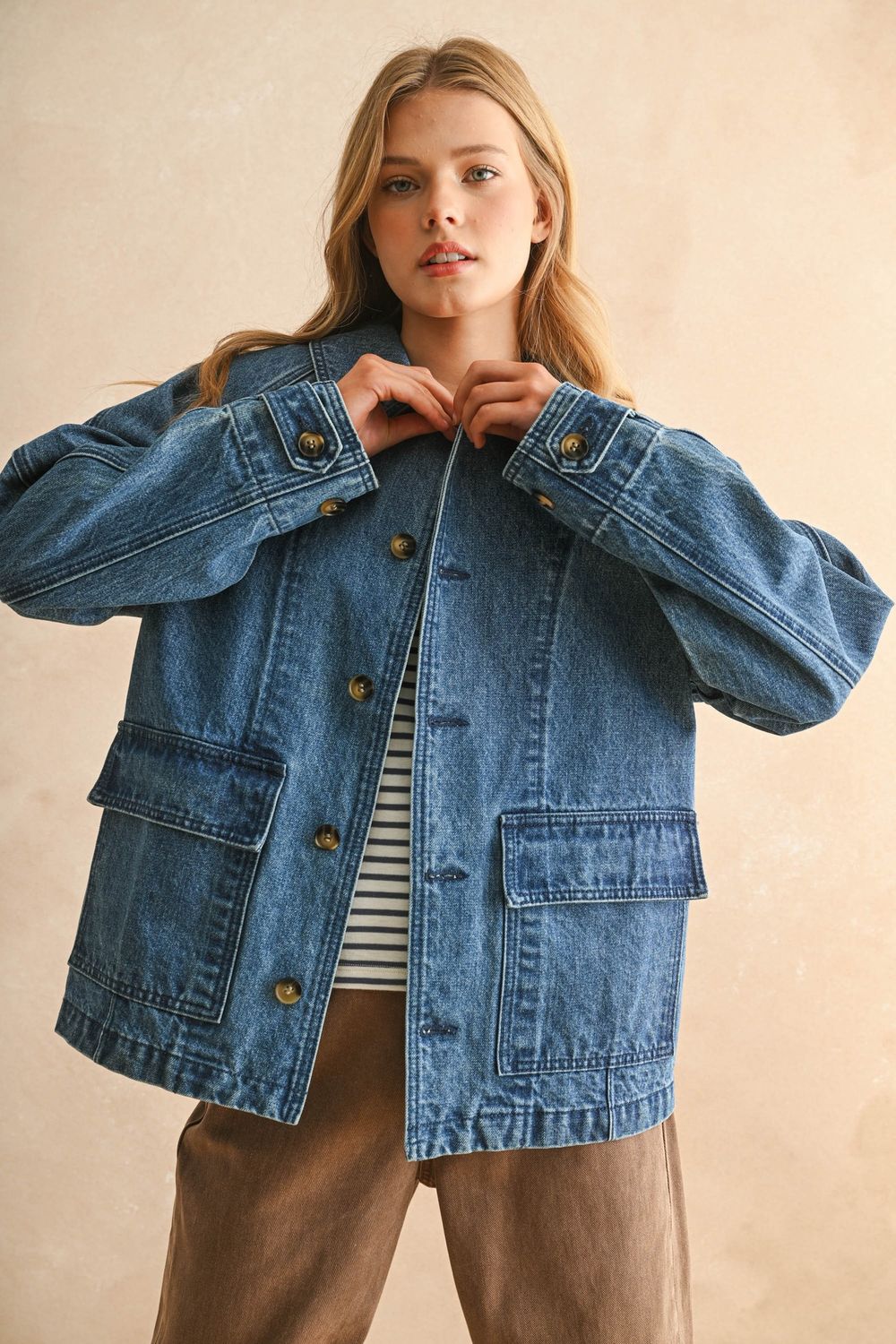 Lost It Denim Jacket