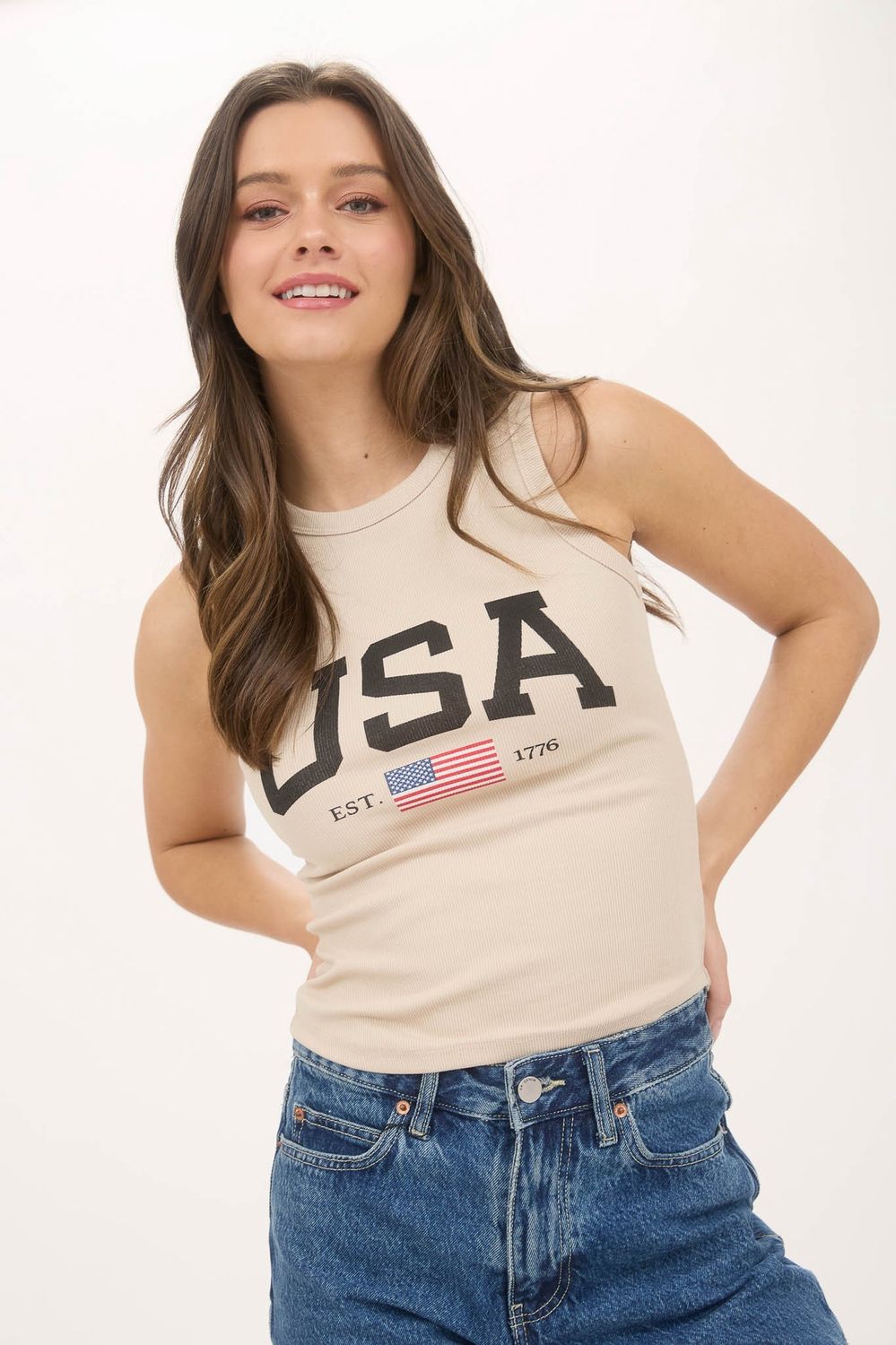 USA Graphic Tank Top