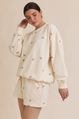 Nobody Knows Flag Long Sleeve Sweat Set