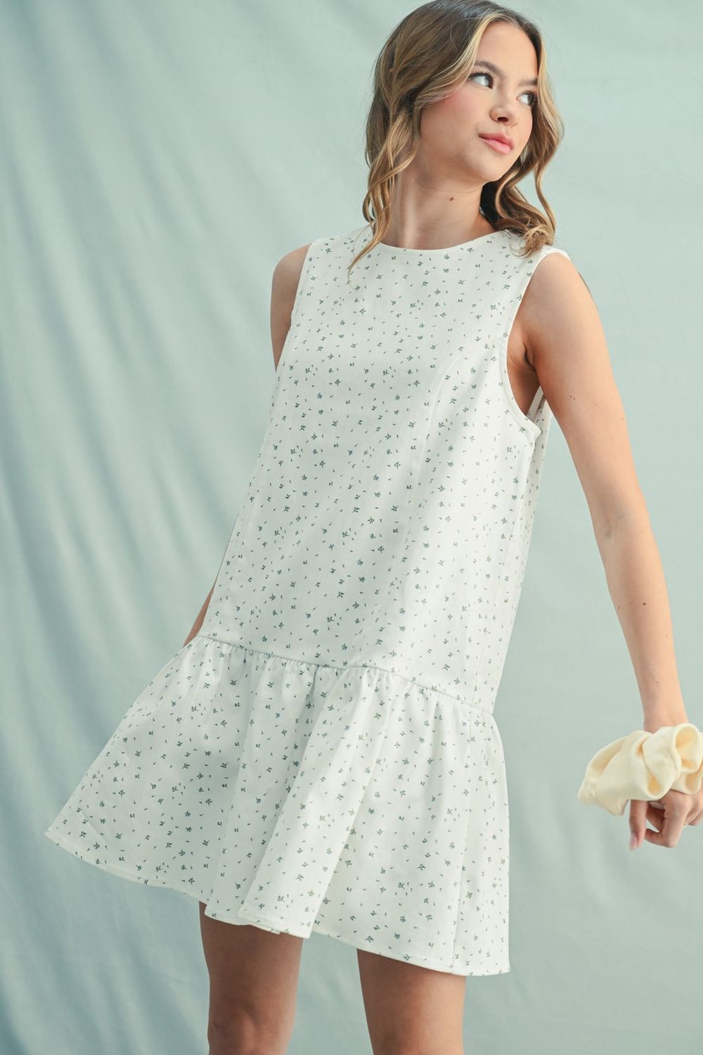 Crazy For You Floral Short Sleeve Dress