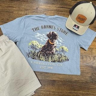 Boykin Spaniel Short Sleeve T-Shirt, Color: Granite, Size: SML
