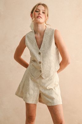 Make It Last Floral Vest