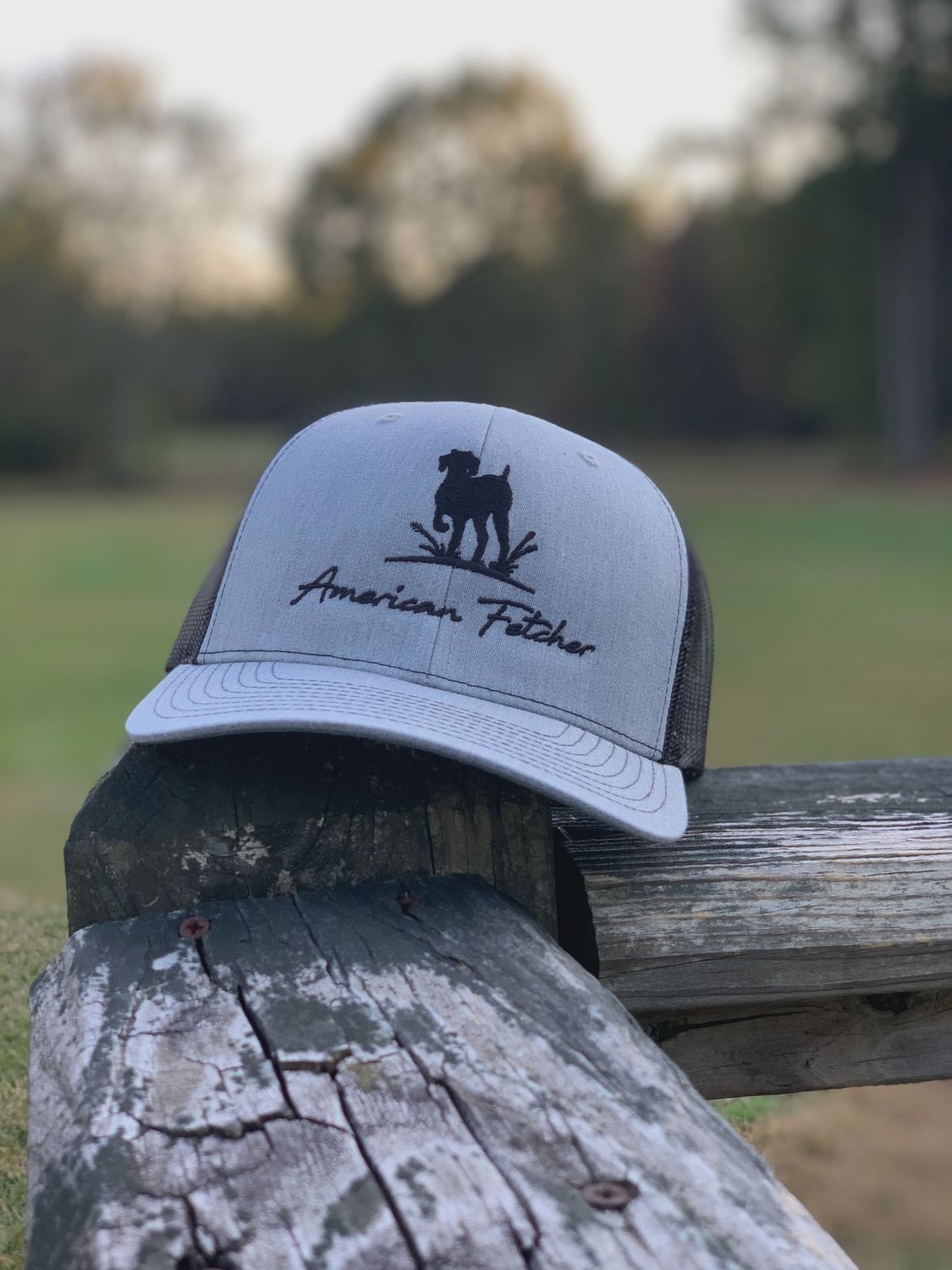 Pointer Trucker Hat - Heather Grey/Black