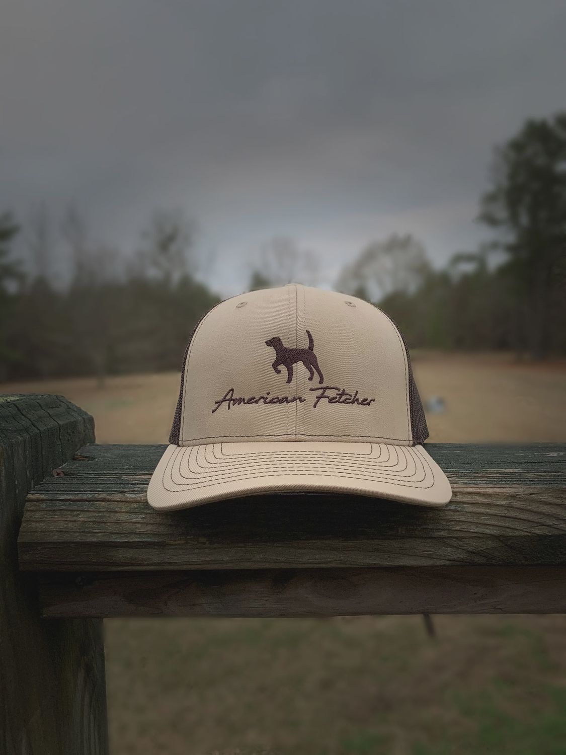 Setter Trucker Hat - Khaki/Brown