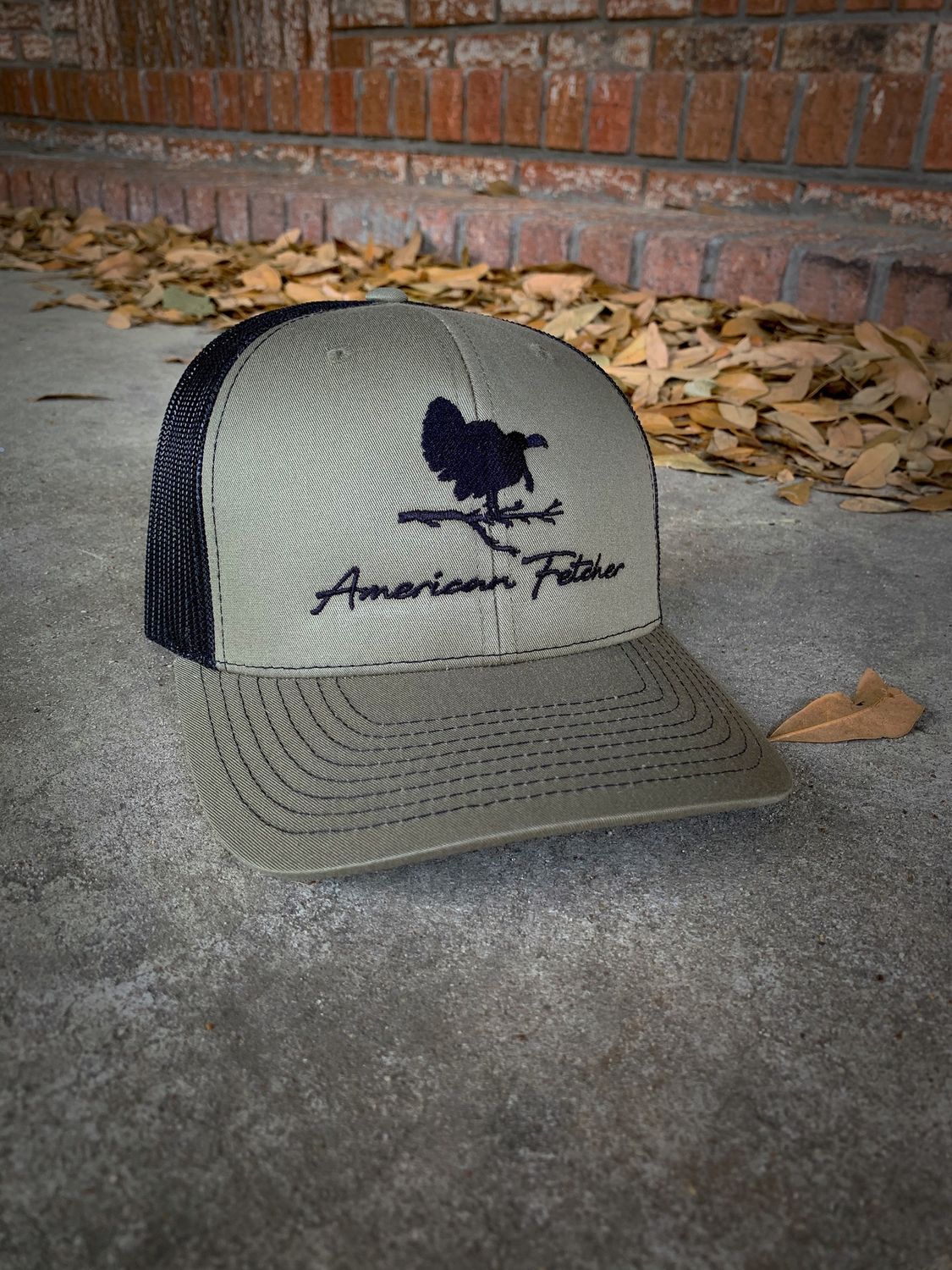 Gobbler Trucker Hat - Moss/Black