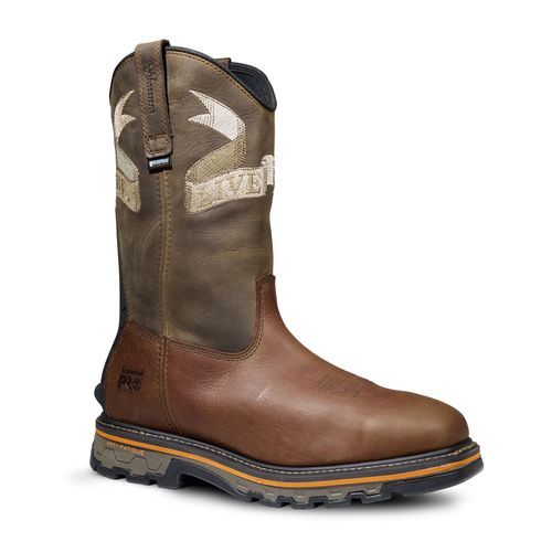 True Grit Pull-On Waterproof Brown Boot
